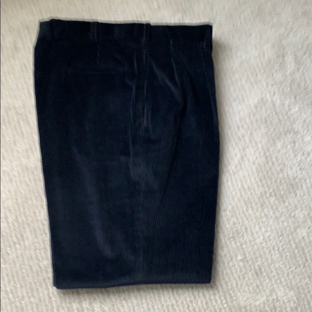 Brooks Brothers Men’s Pleated Corduroy Slacks